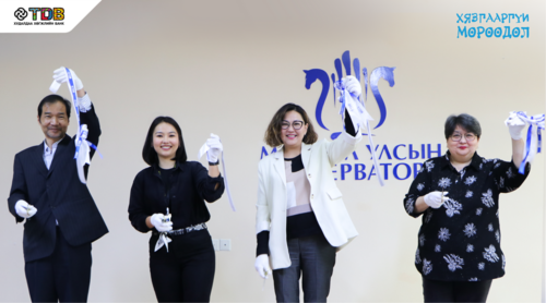 ХХБ “Хязгааргүй Мөрөөдөл” төслөөрөө дамжуулан, Монгол Улсын Консерваторын номын санг тохижуулж өглөө